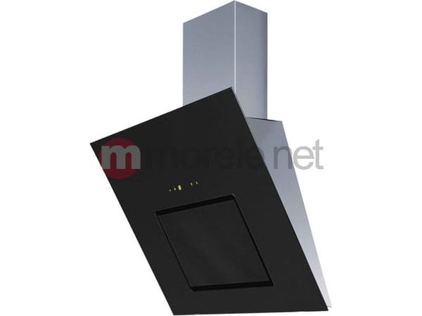Ciarko veggmontert ventilator 90 cm bredde BREGO sort Pearl 90