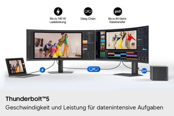 Samsung ViewFinity S85TH 40p 1000R