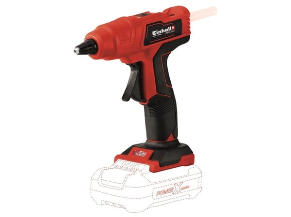 Einhell 4522200, Sort, Rød, 1,1 cm, 20 cm, 170 °C, 2 min, Batteri