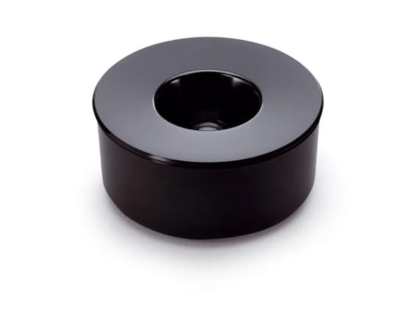 Askebæger Kulan sort Ø130mm H60mm