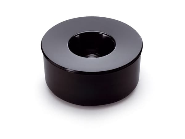 Askebeger Kulan svart Ø130mm H60mm
