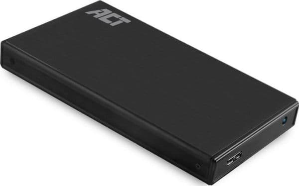 ACT 2.5" SATA-hårddiskkapsling i aluminium, USB 3.2 Gen1