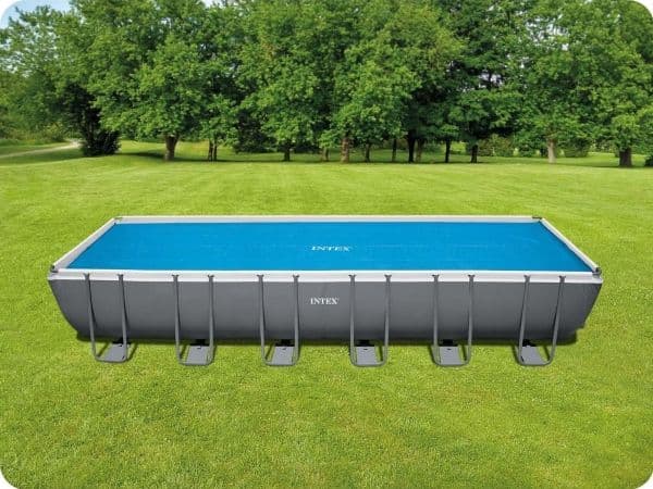 Intex 28017, Solskydd till pool, Ovanmarkspool, Rektangulär, Blå, 3460 mm, 7160 mm