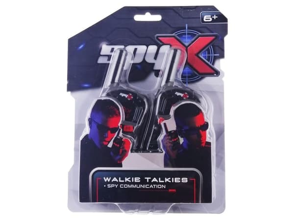 spyX 2-vägs-walkie-talkies