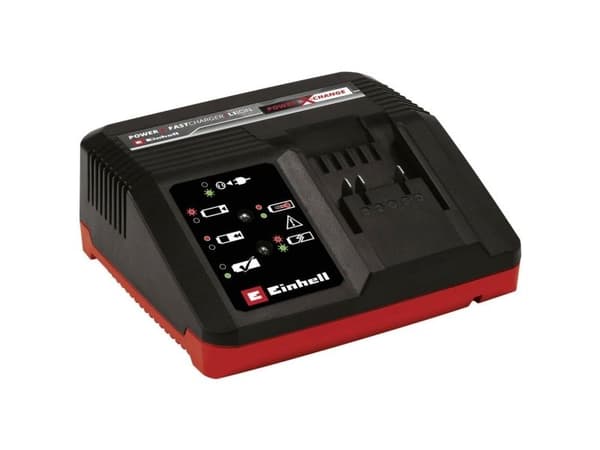 Einhell Power X-Fastcharger 4A, Batterilader, Einhell, Svart, Rød, 21 V, 4 A