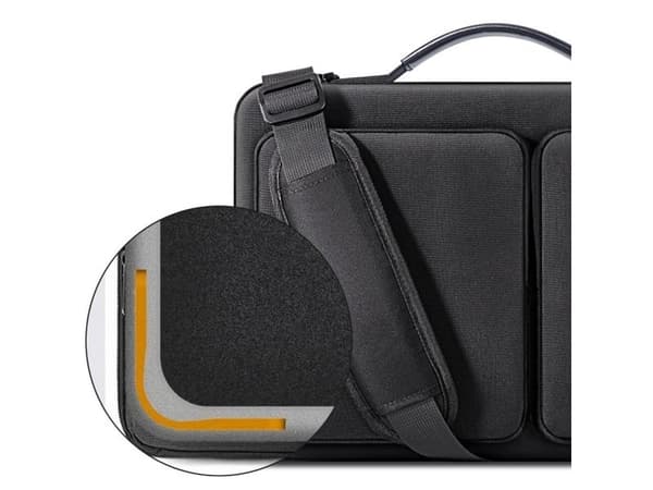 Laptopväska 13-14 Tech-Protect Defender Bag - svart