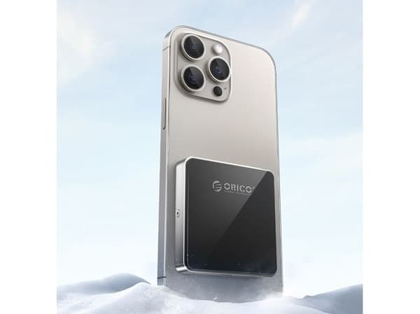 M.2 NVME -asemapaikka USB-C 3.2 -magneetilla - musta