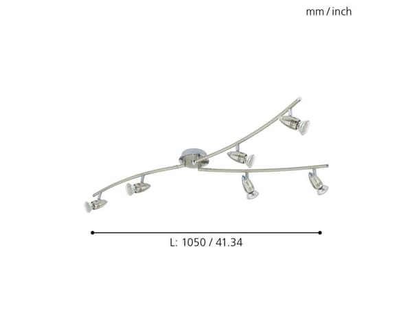 EGLO MAGNUM SPOT 6L BS
