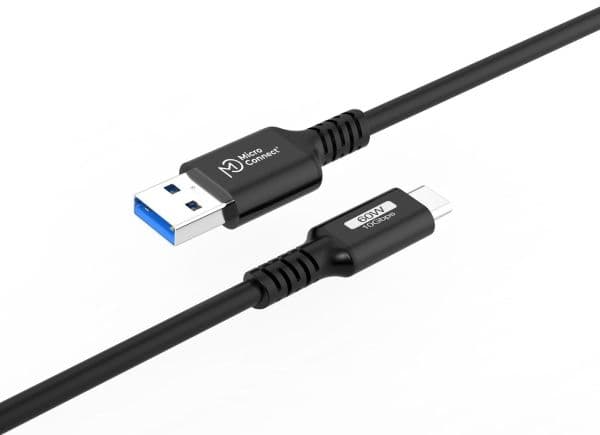 Premium USB-C to USB-A cable  4m, 10Gbps, 60W