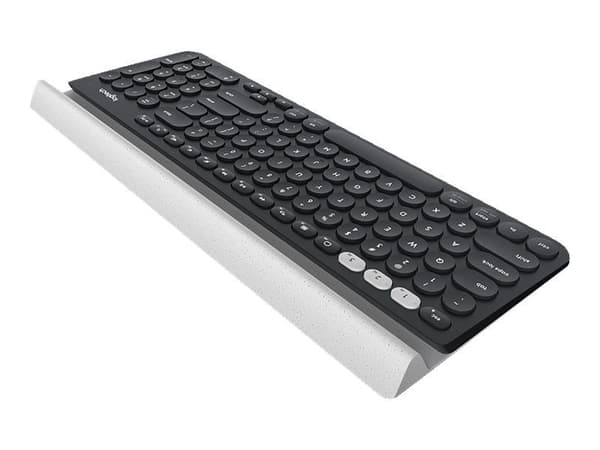 Logitech K780 Multi-Device - Tastatur - Bluetooth - Pan nordisk - Sort/hvid