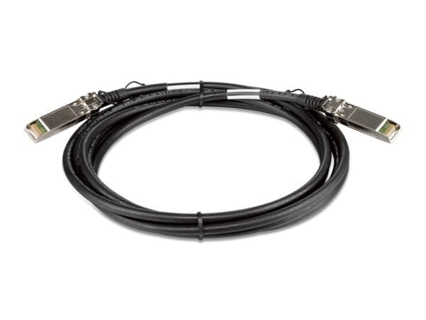 D-Link Direct Attach Cable - Stackningskabel - SFP+ till SFP+ - 3 m - för D-Link Data Center 10; DGS 3630; DXS 1100, 1210, 3400, 3600; Web Smart DX...