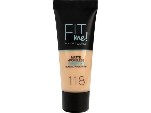MAYBELLINE_Fit Me Matte + Poreless Matting Face Foundation 118 30ml