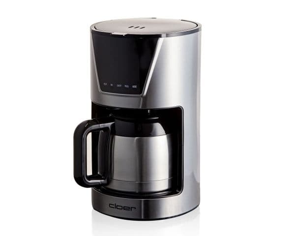 Cloer 5258, Kaffebrygger (drypp), Malt kaffe, 800 W, Rustfritt stål