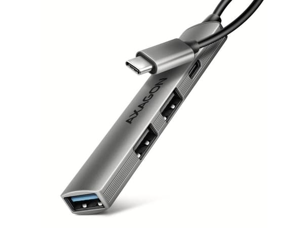 HUE-STC HUB 4-portti 1x USB 5Gbps, 2xUSB2.0 + C
