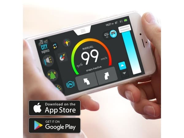 Intelino Smart Train - Älykäs akkusähköjuna, jossa on rata