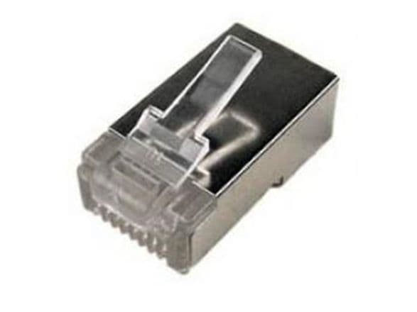LogiLink MP0003, CAT5e, Plast, Gull, 100 stykker