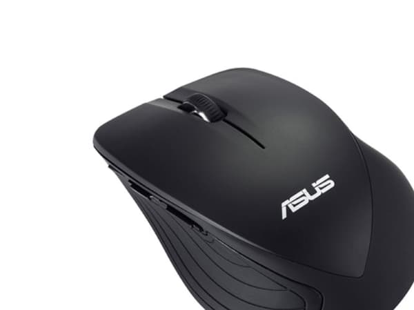 ASUS WT465, Oikeakätinen, Optinen, Langaton RF, 1600 DPI, Musta
