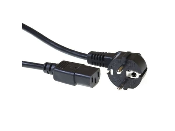 Advanced Cable Technology CEE 7/7 till C13 strömkabel 3,00 m (svart)