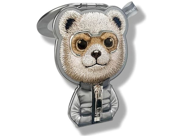 Nimmy Cool&Cute 2.0 björnmagnethänge - grå