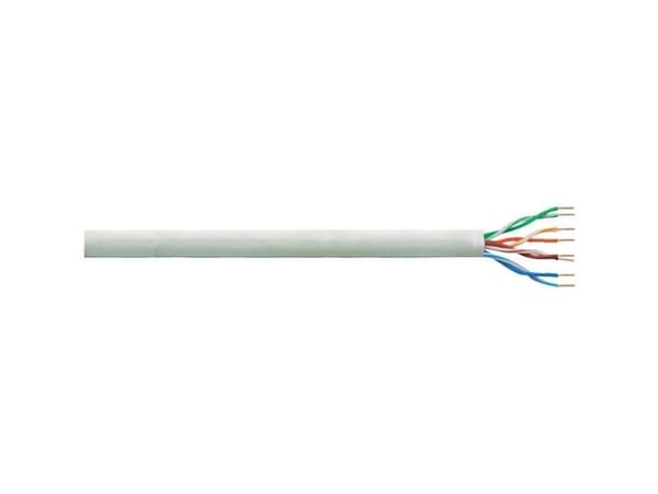 LogiLink Kat.6, 100 m, 100 m, Cat6, U/UTP (UTP), Grå