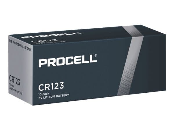 Duracell PROCELL - Batteri 10 x CR123A - Li