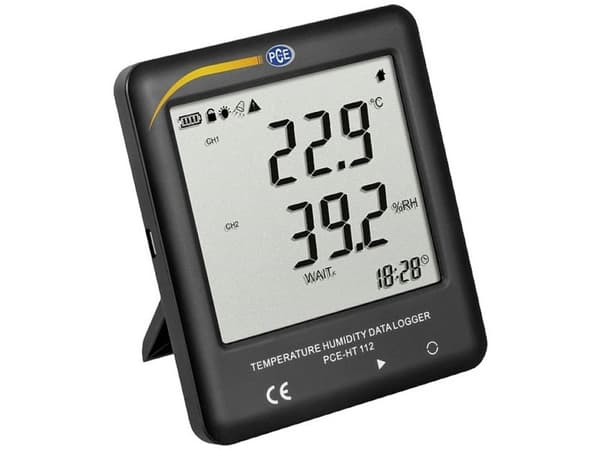 PCE Instruments PCE-HT 112 multidatalogger 0 til 100 % rF