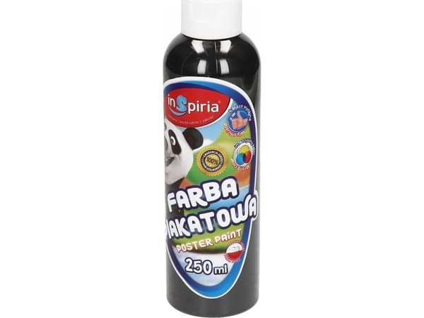 SCHEMAT affischfärg svart 250 ml