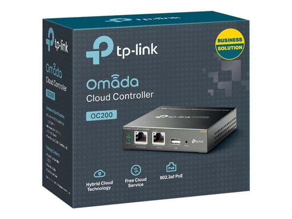 TP-Link Omada Cloud Controller OC200 - Netverksadministrasjonsenhet - 100Mb LAN - skrivebord