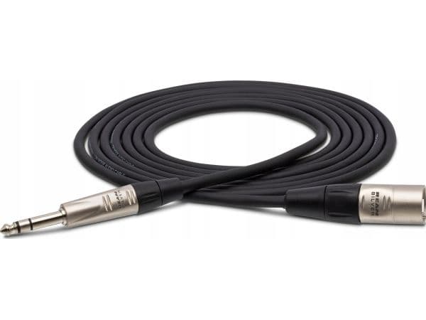 Hosa PRO XLRm til TRS 6,3 mm kabel 6 m
