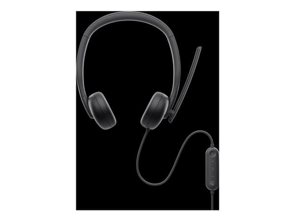 Dell HE324 - Öronkudde för headset - apollo black (paket om 2)