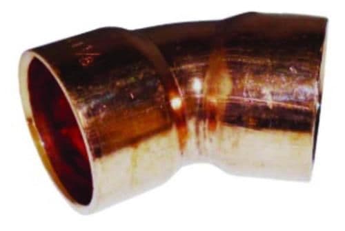 K65 böj 45°, 3/4'' - lödning, 130 bar, muff/muff