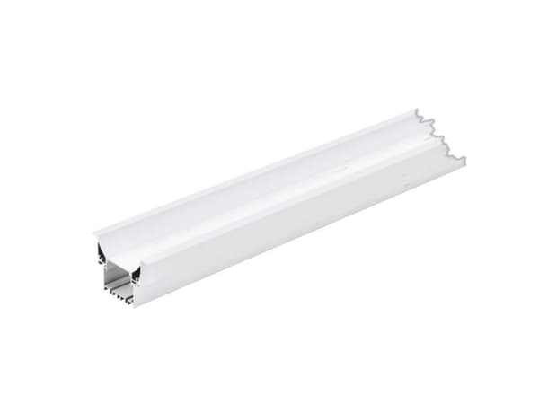 EGLO PROFIL 3 infälld. djup diffusor opal 2 m vit