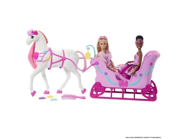 Barbie Nutcracker Horse &amp; Sled