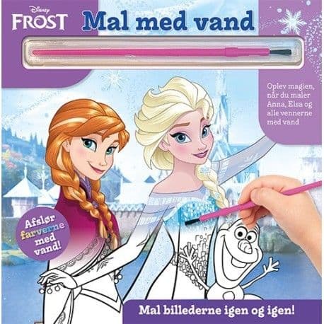 Mal med vand - Disney - Frost