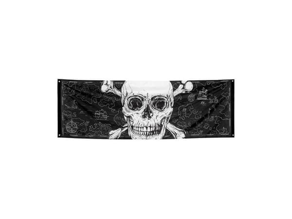 Piratbanner 74x220 cm