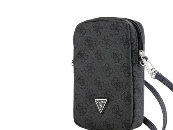 Guess Zip 4G trekantveske - sort