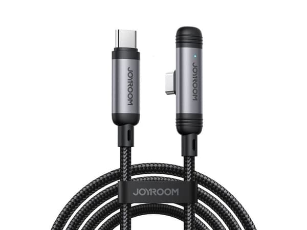 USB Joyroom USB-C till USB-C-kabel 1,2 m (svart)