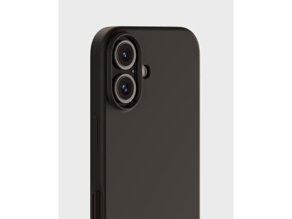 HoldIt Silicone, Etui, Apple, iPhone 16, 15,5 cm (6.1"), Sort