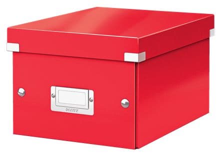 Leitz Click & Store WOW - Lagerboks - small - for A5 (148 x 210 mm) - rød