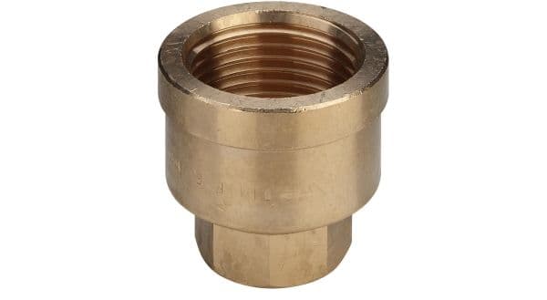 Viega formmuffe 1 1/2" x 1" rødgods