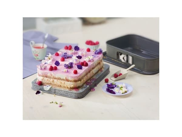 Kaiser La Forme Plus - Springform - 36 x 24 x 8 cm - 5 L - ikke-klebende - rektangulær
