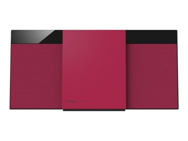 Panasonic SC-HC304 - Mikrosystem 10 Watt - röd