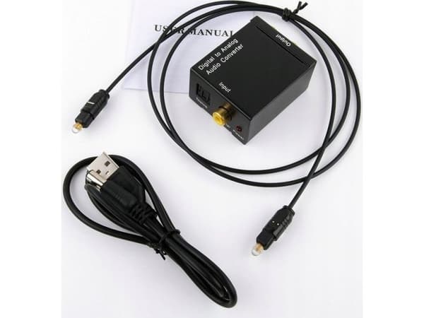 Mozos MOZOS VICTOR-2 DAC digital-til-analog omformer + optisk kabel