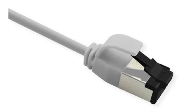 ROLINE U/FTP patchkabel Cat.8.1 LSOH slim weiss 0,5m (21.15.3272)
