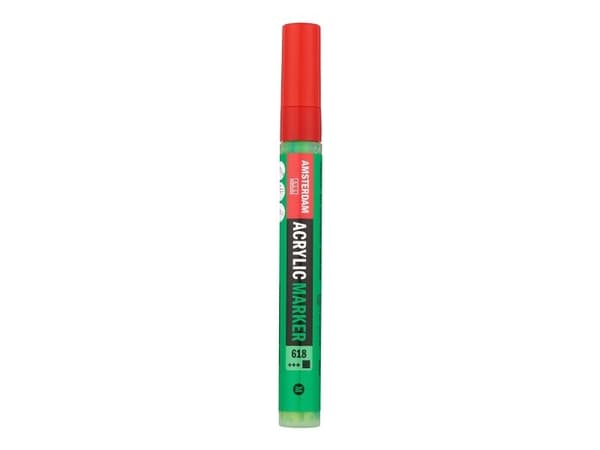 Amsterdam Acrylic Marker 4 mm Permanent Green Light 618