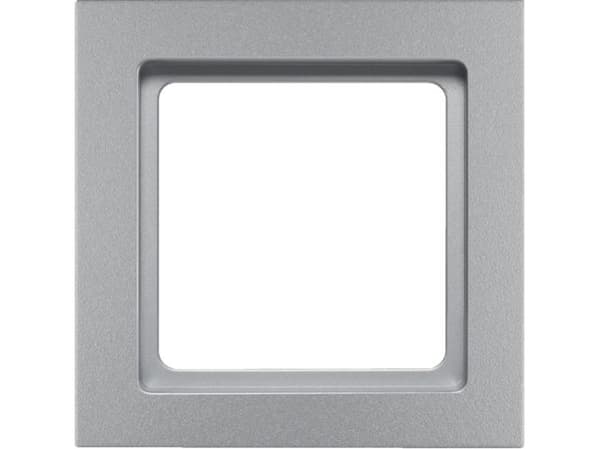 Berker enkelram Q.3 aluminium sammetlackad (10116094)