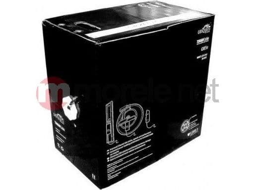 Ubiquiti UISP Cable Carrier - Samlet kabel - 305 m - 6.8 mm - STP - CAT 5e - utendørs, solid - svart