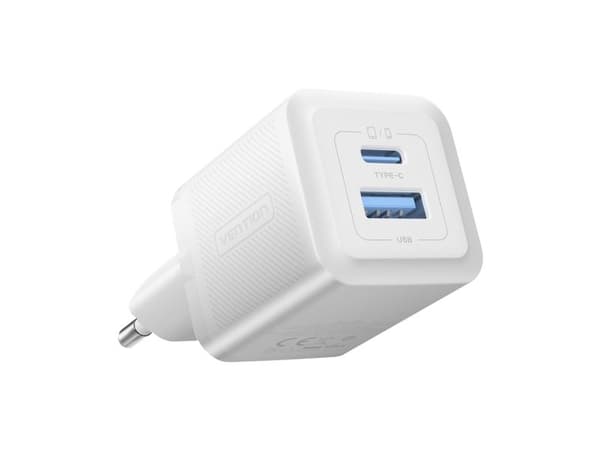 Vention USB +KABEL/30W 2P lader (TZ-FEQW0-EU)