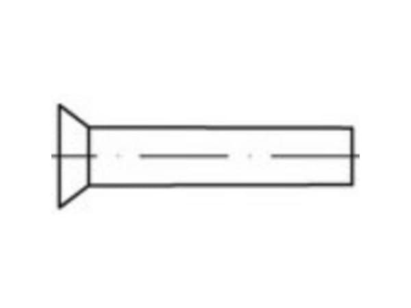 TOOLCRAFT sänknitar 4 mm 1000 st