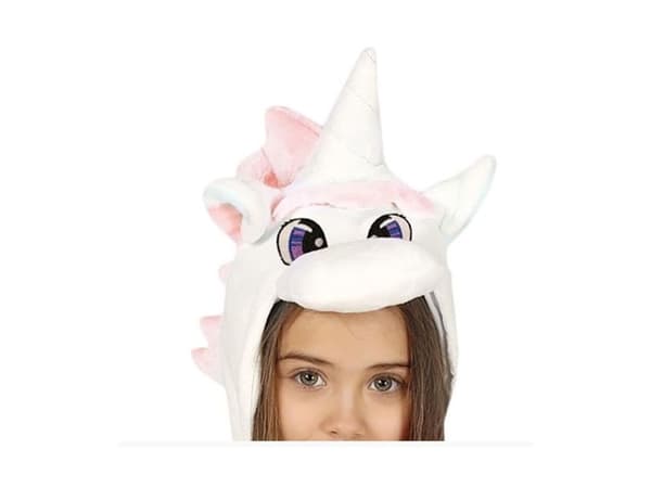 Enhjørning kostume, pink